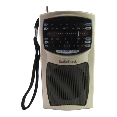 Radio Shack 12-817 User manual