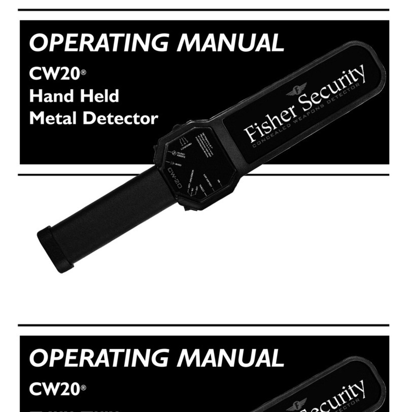 Fisher Security CW20 operating manual
