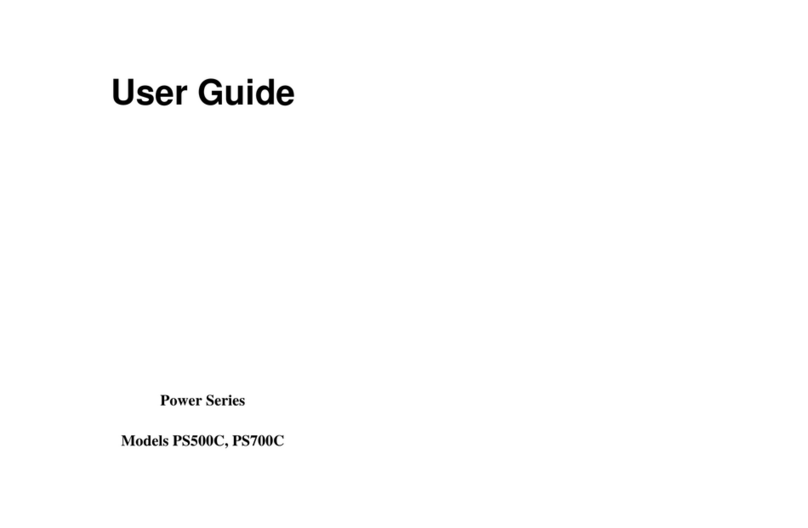 OPTI-UPS Power PS500C User manual