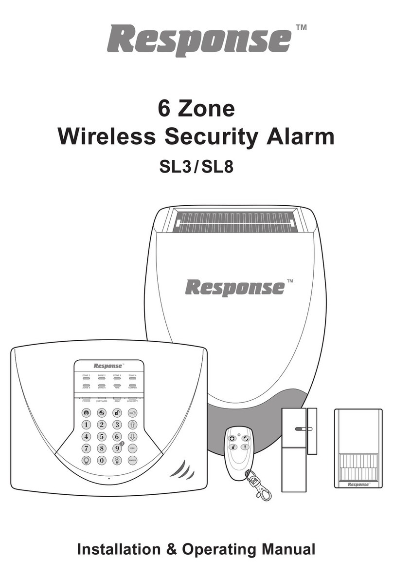 Response SL3 Installation and operating manual