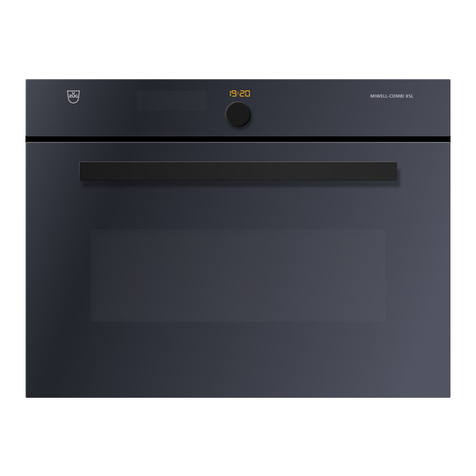 V-ZUG Miwell-Combi XSL User manual
