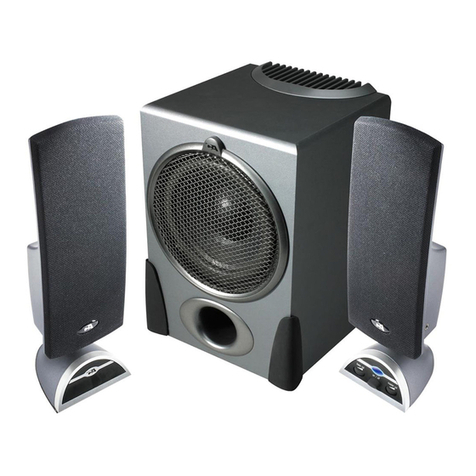 Cyber Acoustics CA-3550 owner's guide