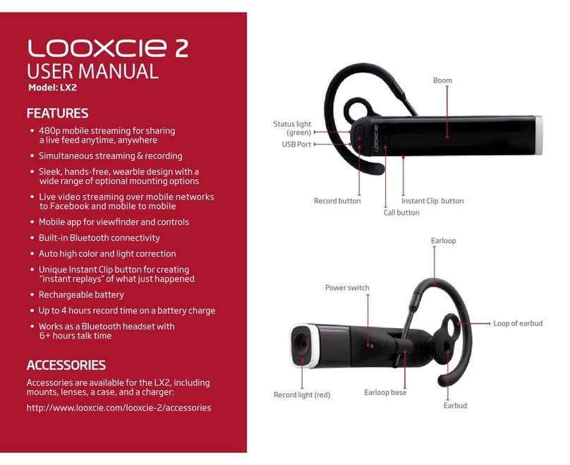 Looxcie LX2 user manual