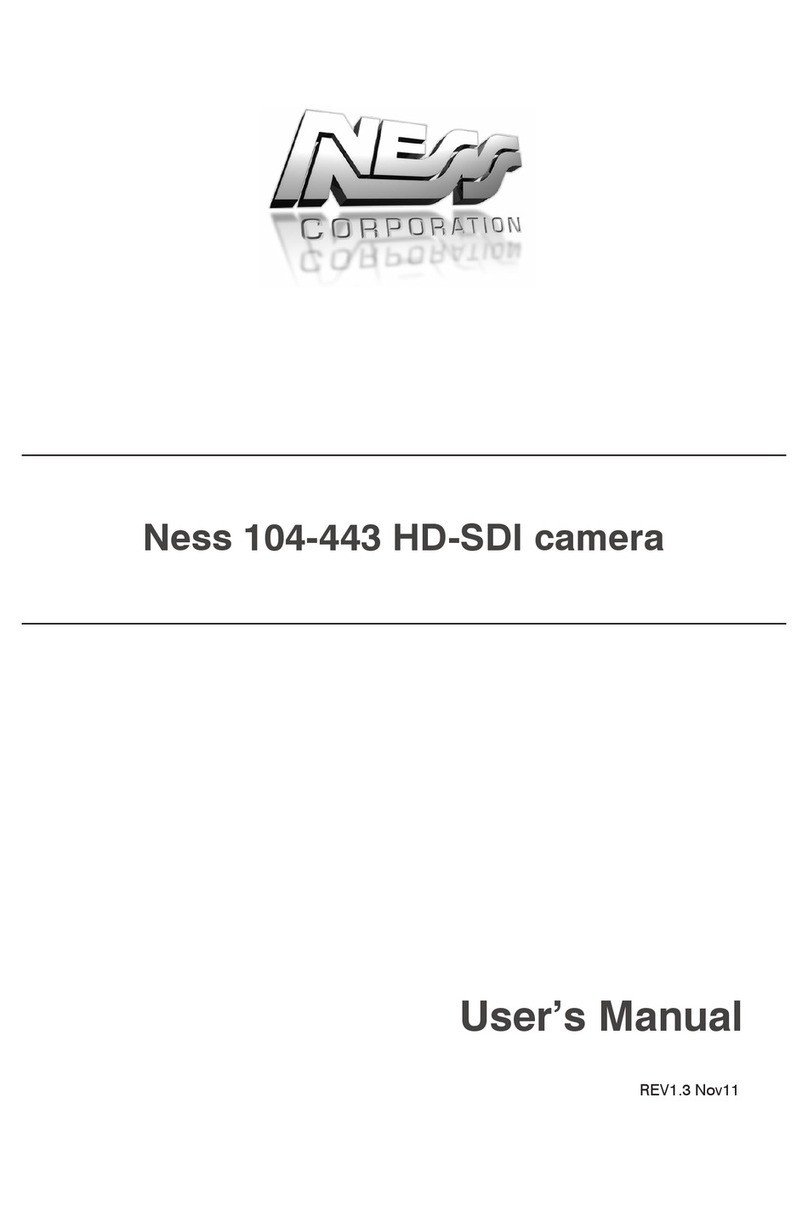Ness 104-443 User manual