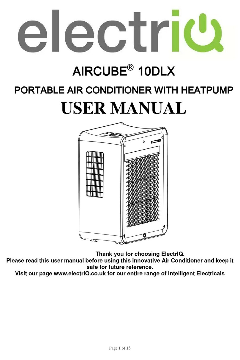 ElectrIQ AIRCUBE 10DLX User manual