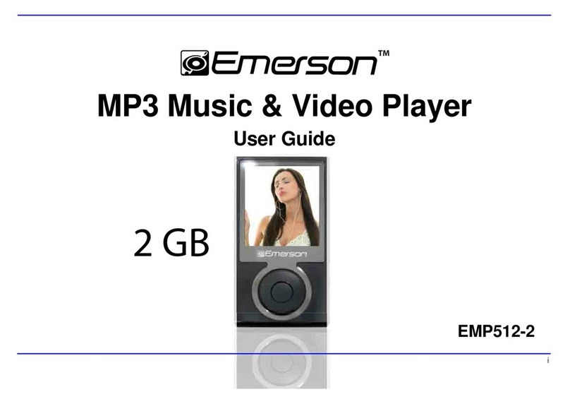 Emerson EMP512-2 User manual