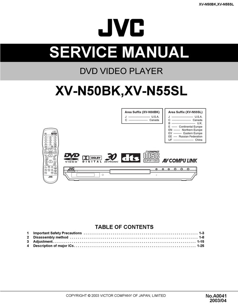 JVC XV-N50BK User manual