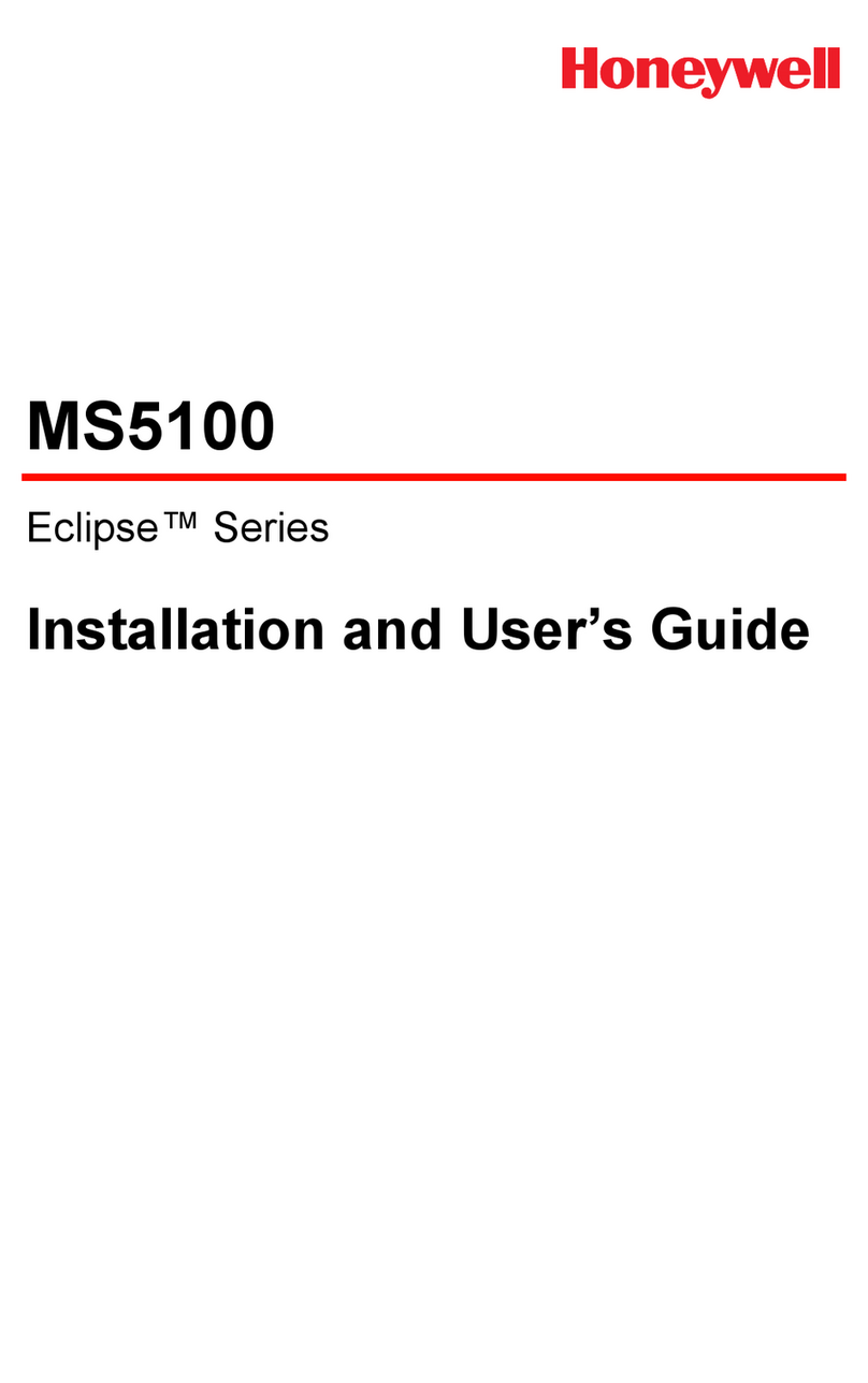 Honeywell Eclipse MS5100 Series Installation and user guide