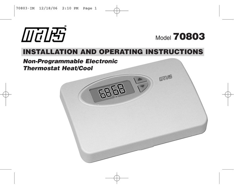 Mars 70803 User manual