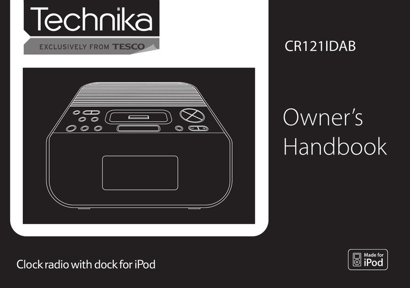 Technika CR121IDAB User guide