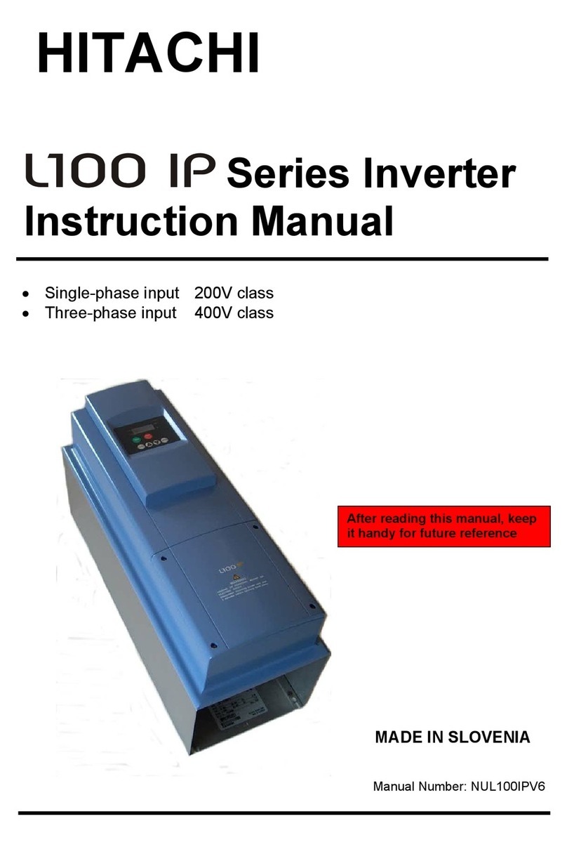 Hitachi L100 IP Series instruction manual
