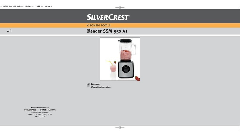 Silvercrest SSM 550 A1 User manual