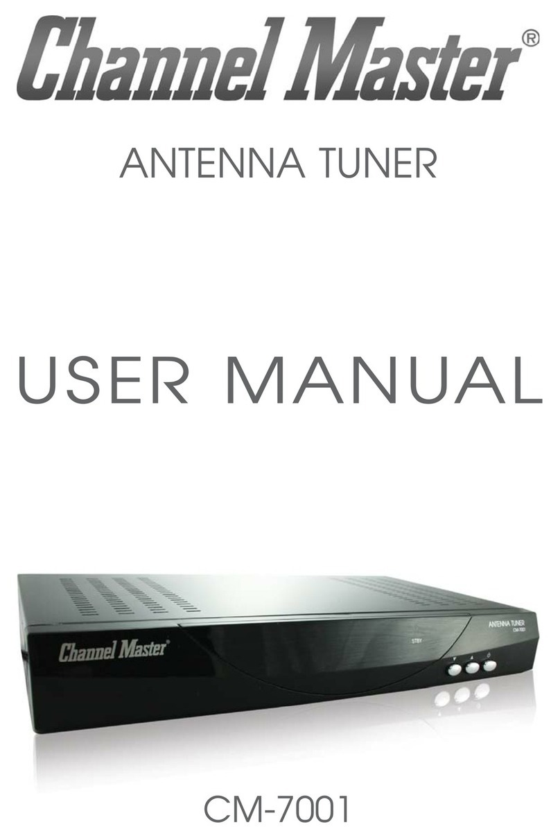 Channel Master CB-7001 user manual