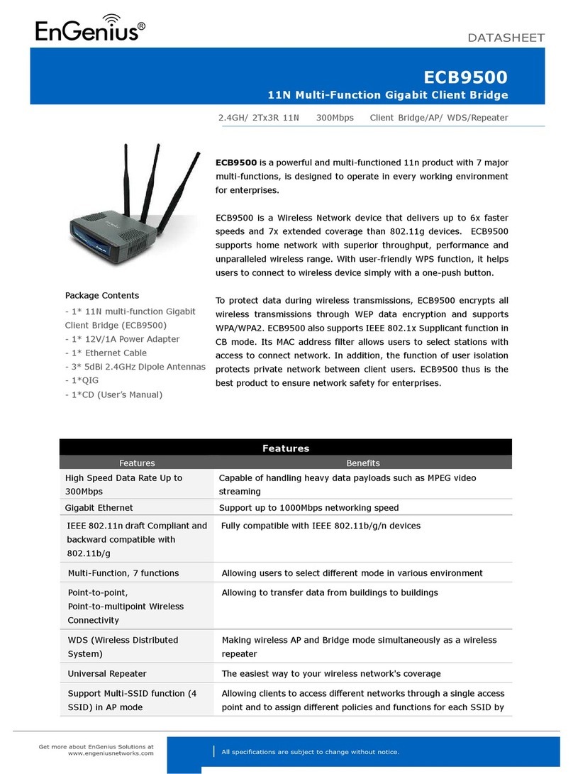 EnGenius ECB9500 User manual EnGenius ECB9500 User manual