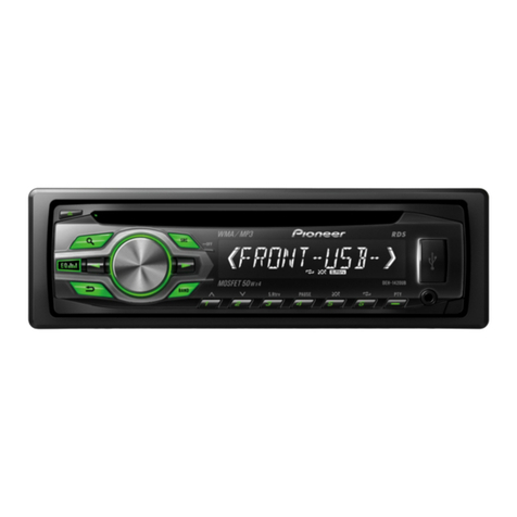 Pioneer DEH-1420UB User manual Pioneer DEH-1420UB User manual