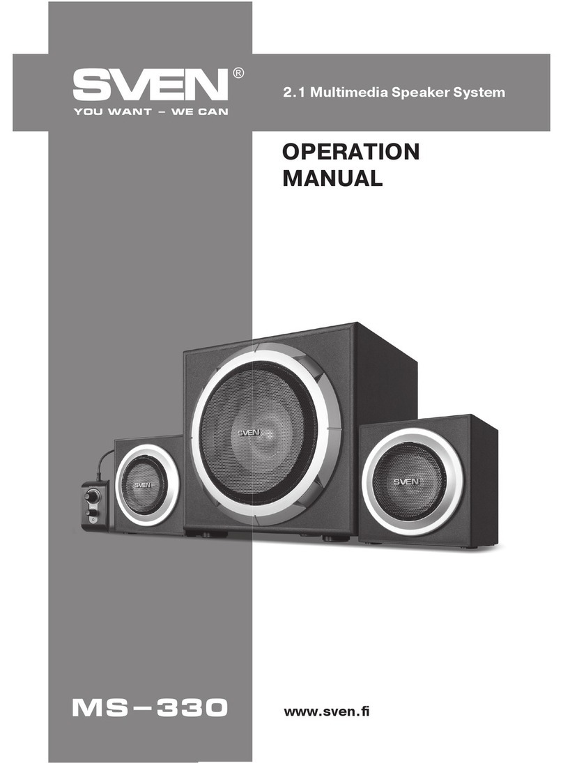 Sven MS-330 User manual