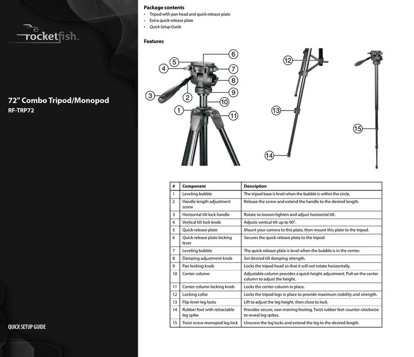 Rocket Fish RF-TRP72 Quick setup guide