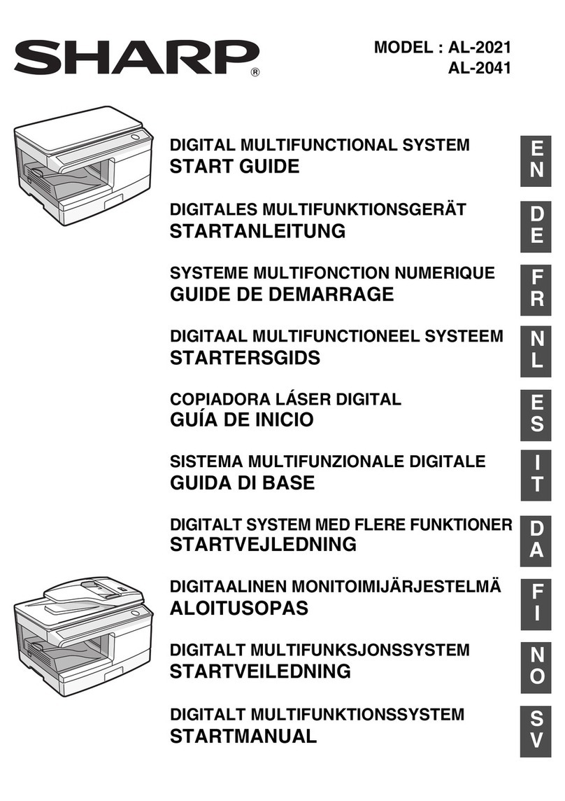 Sharp AL-2021 Guide Sharp AL-2021 Guide