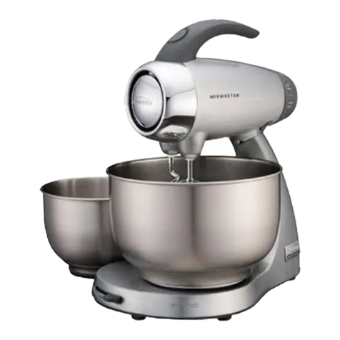Sunbeam Mixmaster MX8900W Instruction/recipe booklet