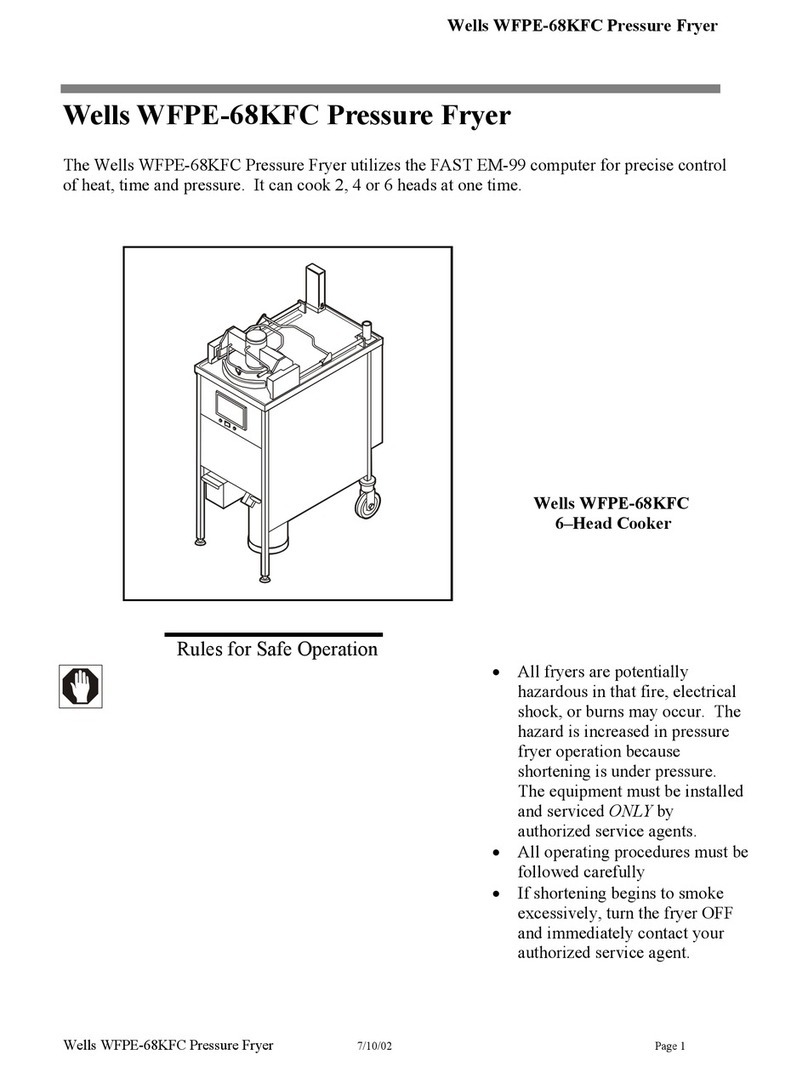 Wells WFPE-68KFC Quick manual