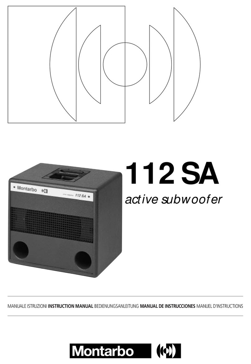 Montarbo 112 SA instruction manual