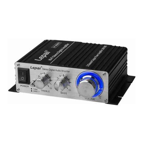 Lepai LP-2020A+ operating manual