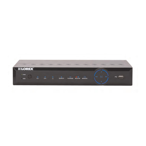 Lorex LH160 ECO6 SERIES instruction manual