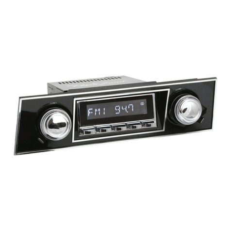 RetroSound Retro Classic RC900C Installation and owner's manual