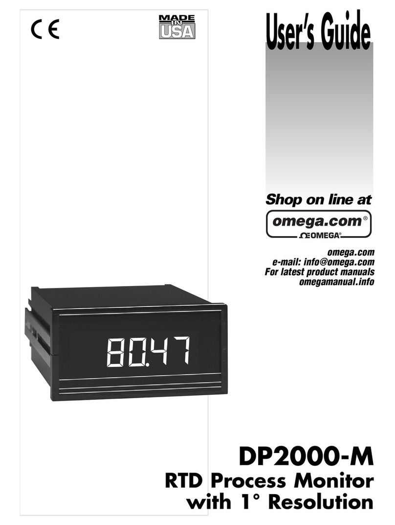 Omega DP2000-M user guide