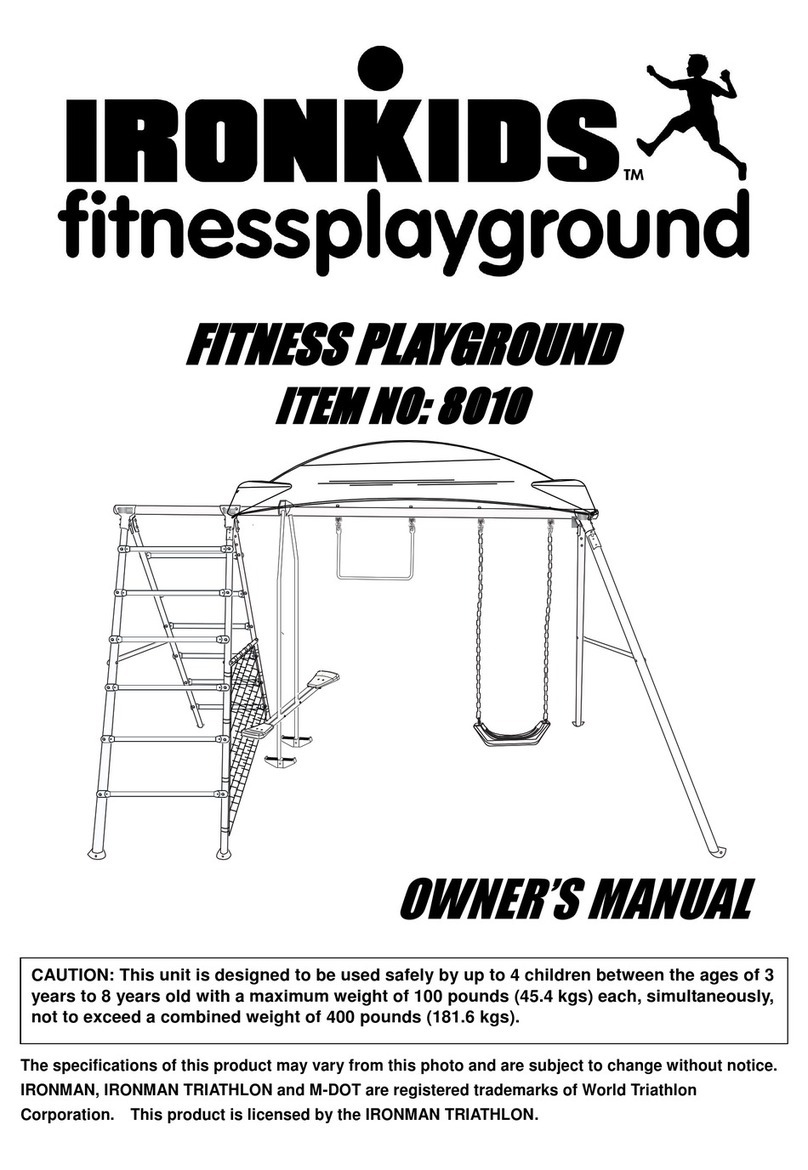 Ironkids 8010 owner's manual