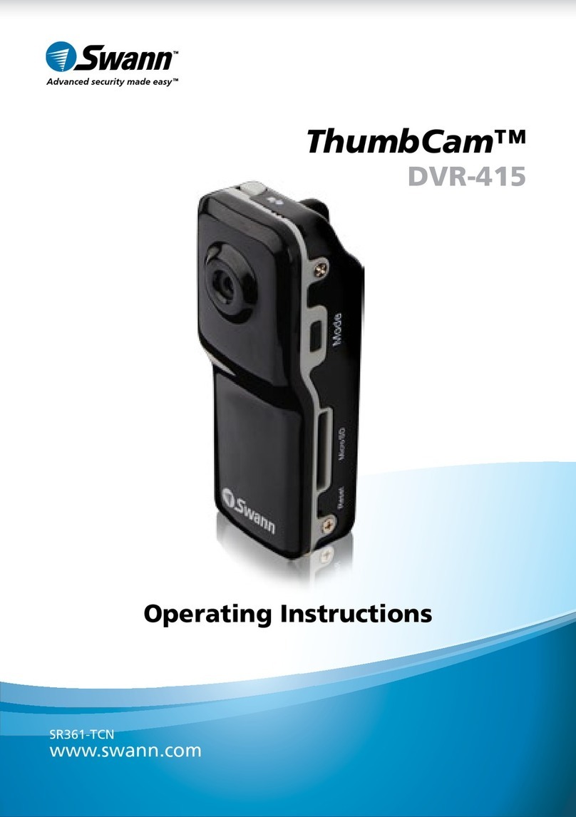 Swann ThumbCam DVR-415 operating instructions