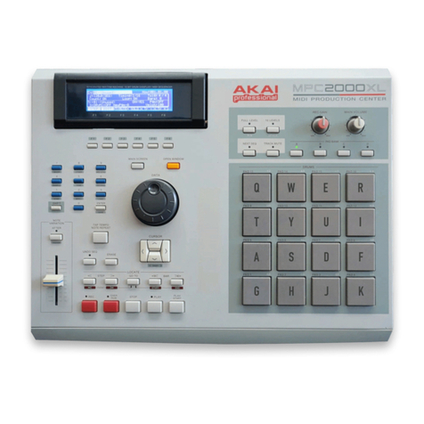 Akai MPC 2000XL User manual