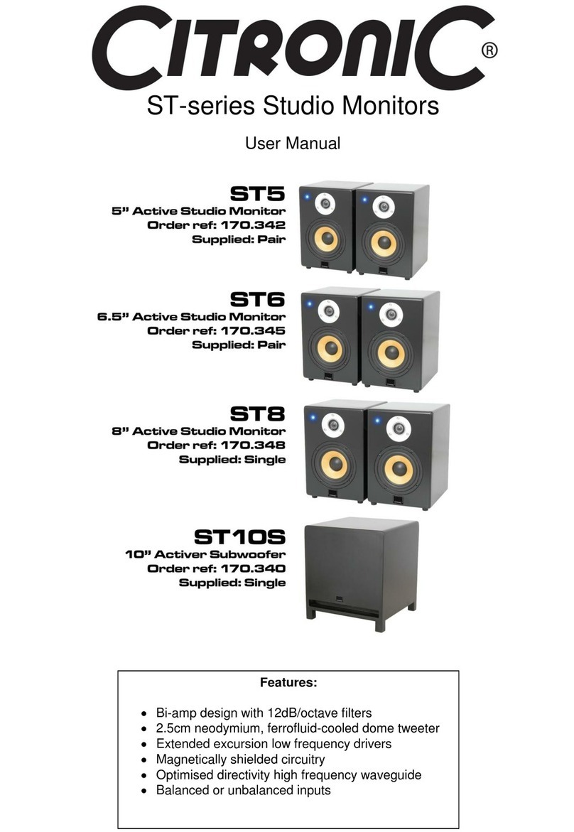 Citronic ST5 user manual