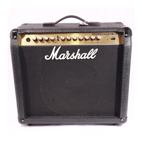 Marshall Amplification VS65R User manual Marshall Amplification VS65R User manual