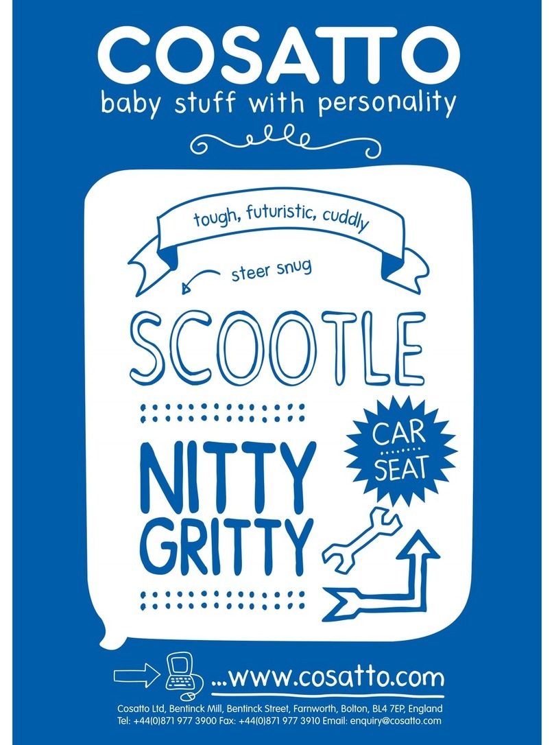 Cosatto Scootle Nitty Gritty user guide