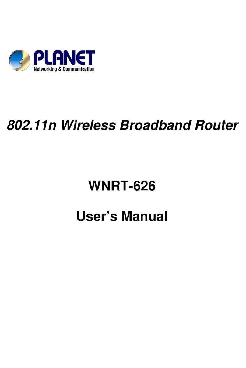 Planet WRNT-626 User manual