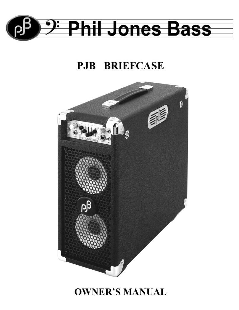 PJB BRIEFCASE owner's manual