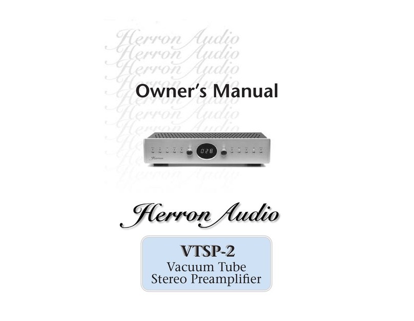 Herron Audio VTSP-2 User manual Herron Audio VTSP-2 User manual