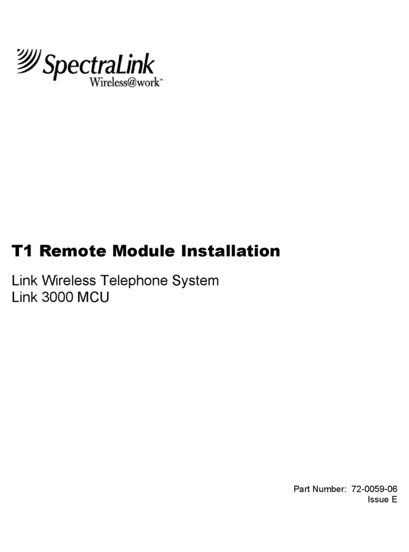 SpectraLink 3000 MCU installation guide