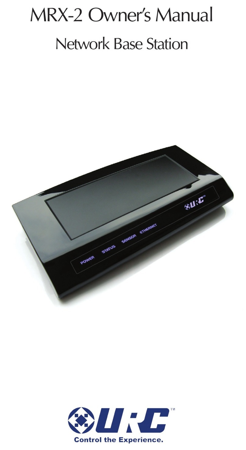 URC MRX-2 owner's manual