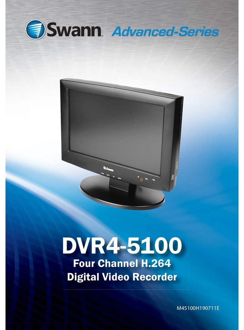 Swann DVR4-5100 Quick start guide