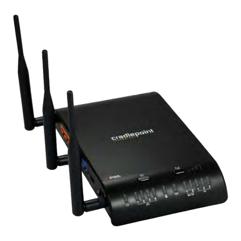 Cradlepoint MBR1400 Series product manual