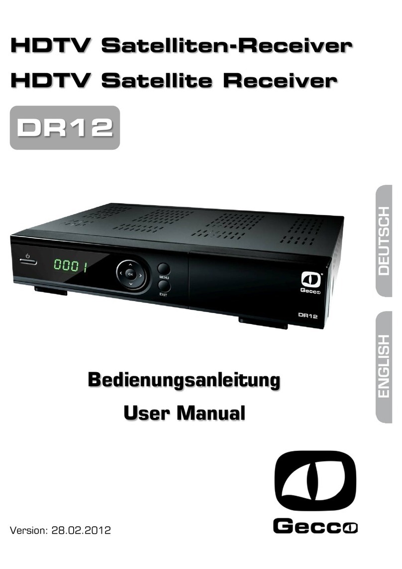 Gecco DR12 user manual