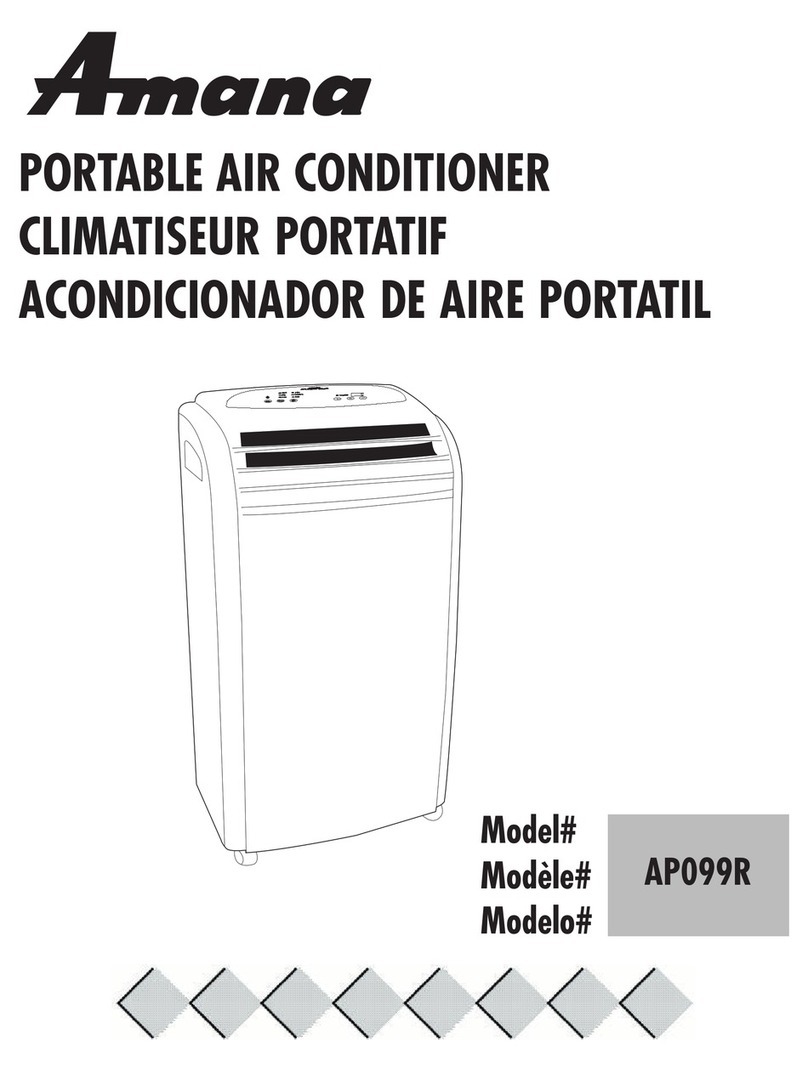 Amana AP099R User manual