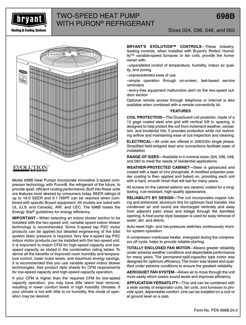 Bryant 698B manual
