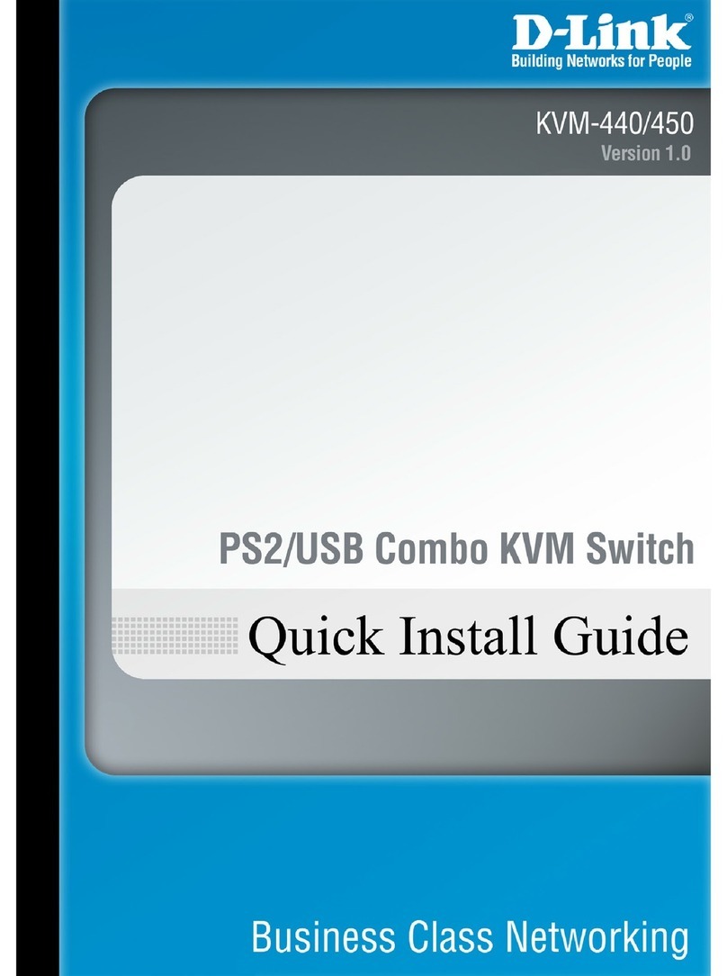 D-Link KVM-440 User manual