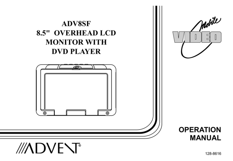 Advent ADV8SF User manual