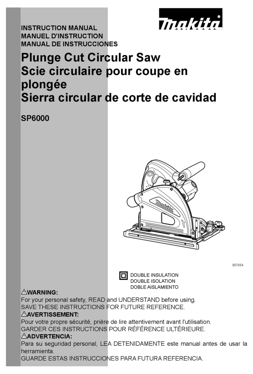 Makita SP6000 instruction manual