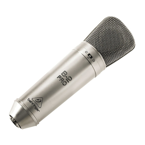 Behringer B-2 Pro User manual