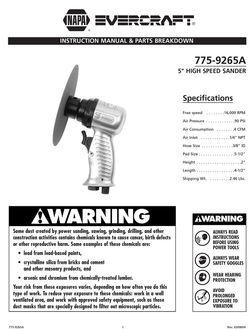 Napa 775-9265A instruction manual